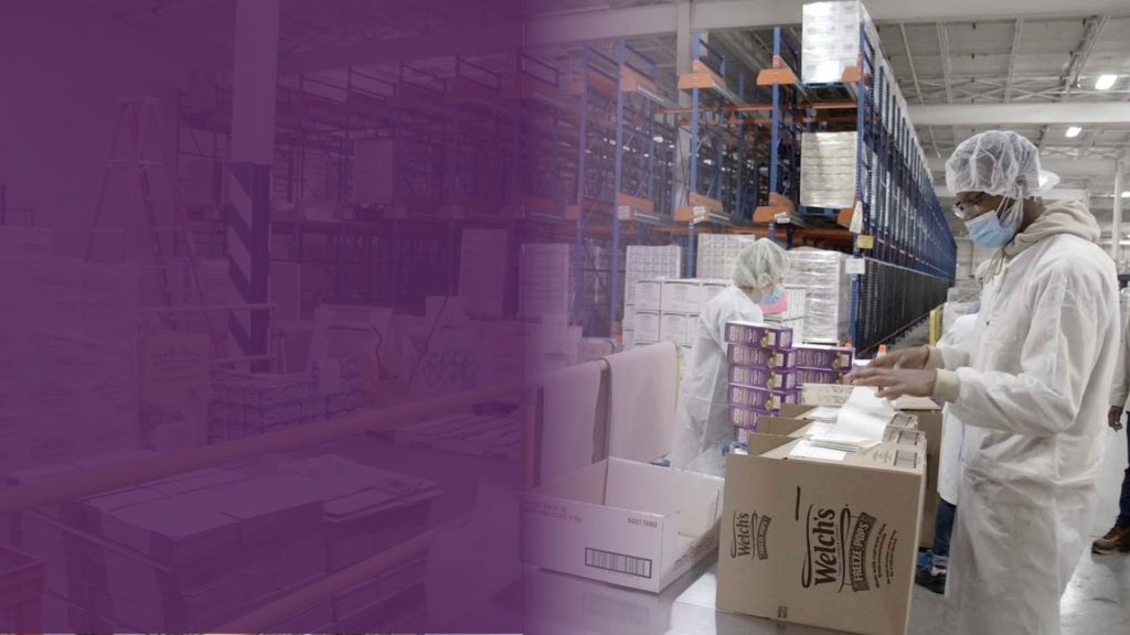 Packaging is a frontline job in the food and beverage processing industry