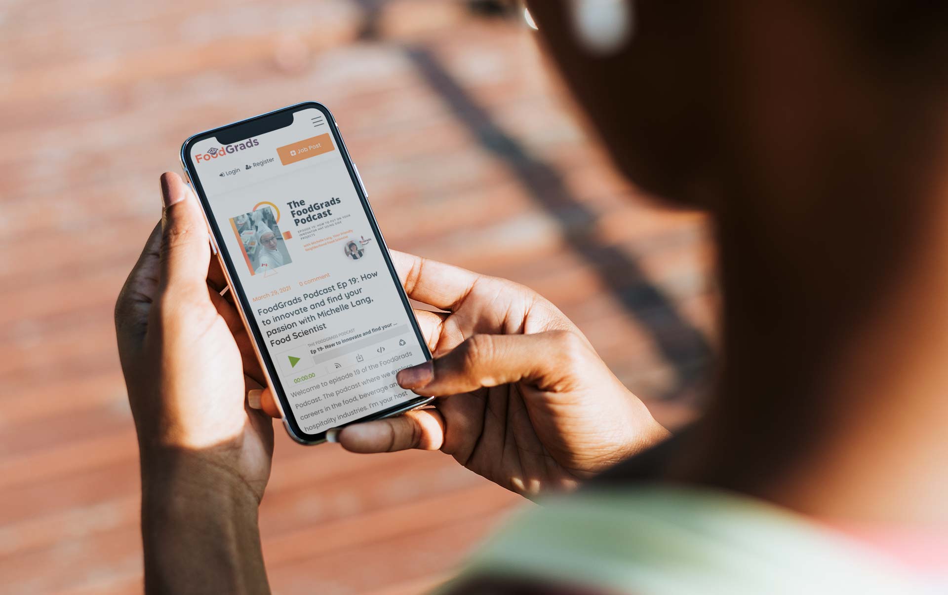 Michelle Lang, serial innovator, talks about her experience at Niagara College's in the FoodGrads Podcast.